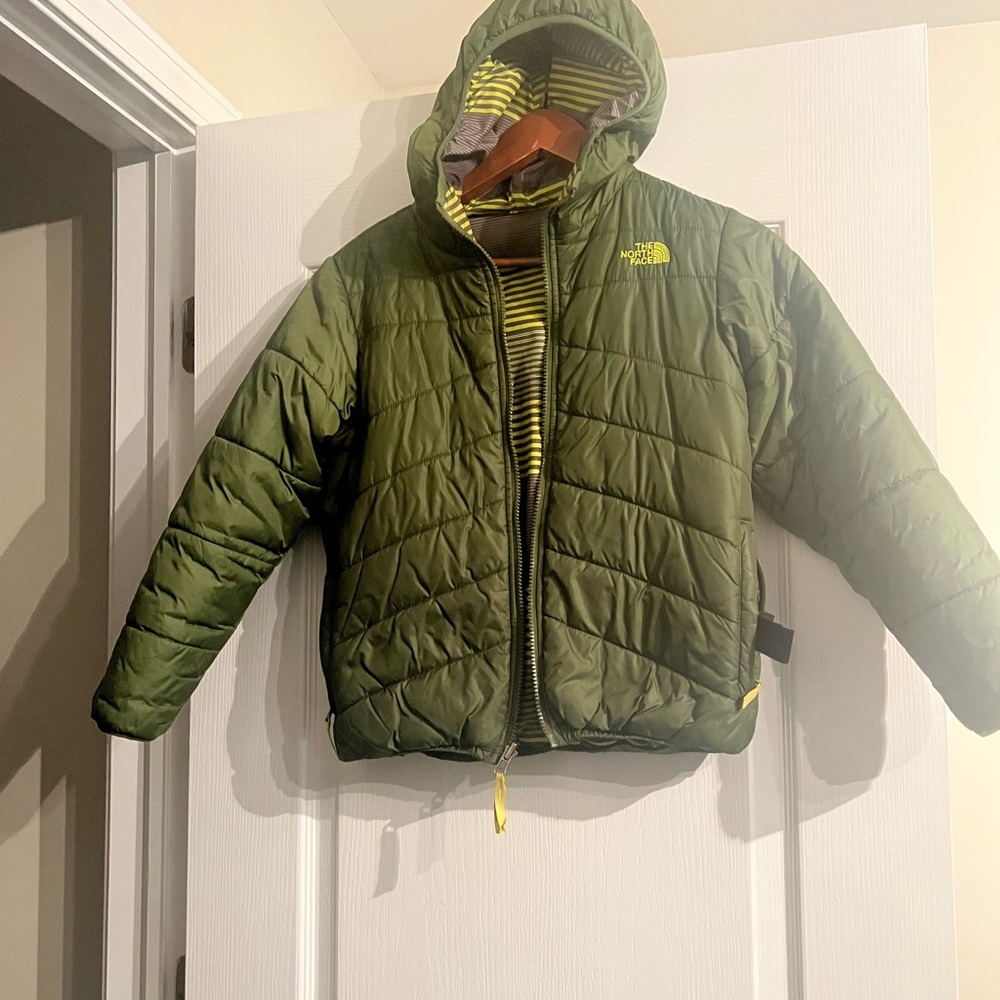 The North Face Green Puffer Jacket